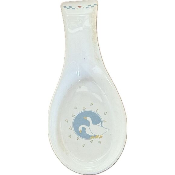 Duck Motif Spoon Rest - Picture 1 of 5